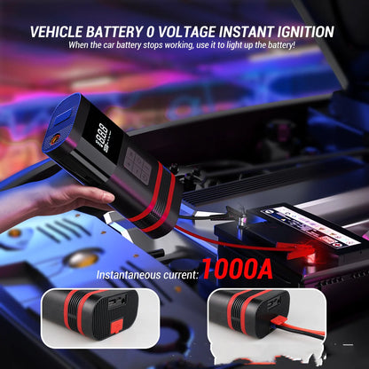 شريان الحياة 12 فولت: جهاز القوة المتكامل - لأن حاجتك للأمان لا تحتمل التأجيل! اشتراك فوري، نفخ ذكي، ووداعاً نهائياً لأي عطل.